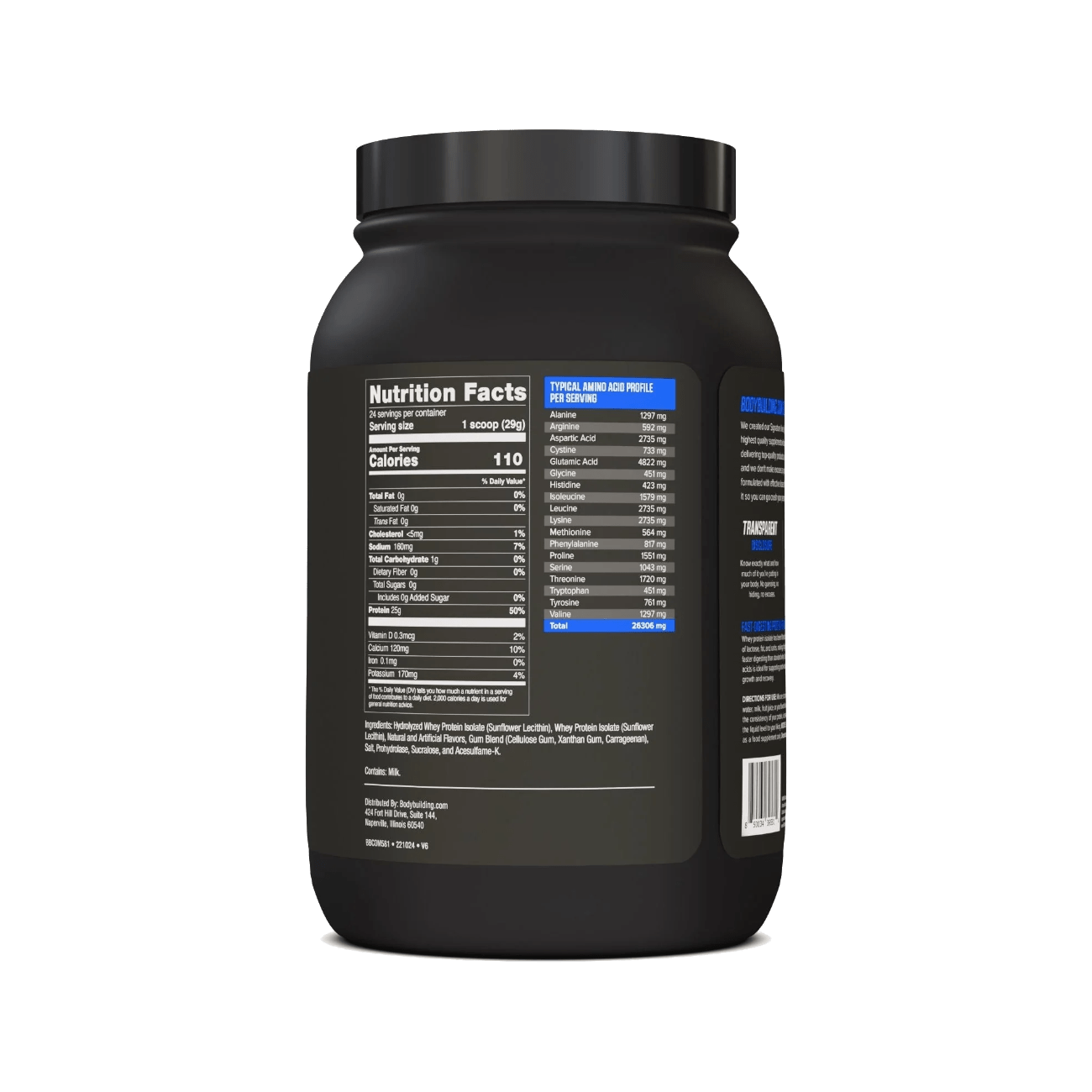 Bodybuilding Signature 100% Isolate, 24 servings