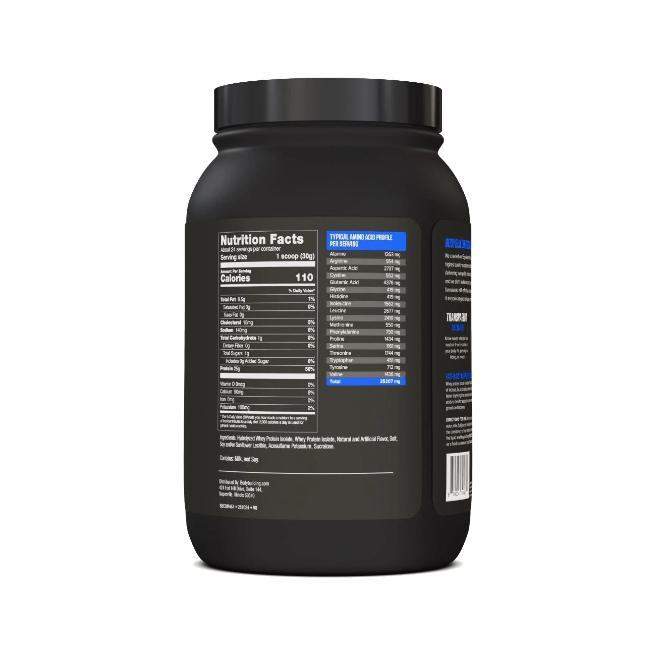 Bodybuilding Signature 100% Isolate, 24 servings
